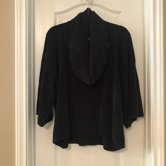 Moda International Sweaters - Moda International Black Cowl Neck Sweater